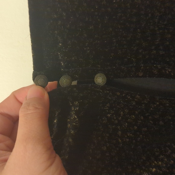 Velvet Leopard Print Dress - Picture 6 of 7